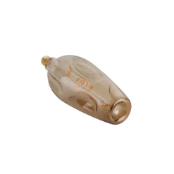 Calex E27 dimbare LED lamp G110 bruin 4W 80 lm 1800K