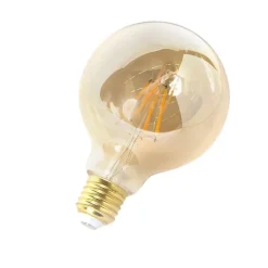 LUEDD E27 dimbare LED lamp G95 goldline 5W 360 lm 2200K