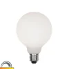 LUEDD E27 dimbare LED lamp G95 mat 4W 430 lm 2200-4000K