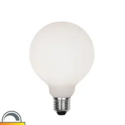 LUEDD E27 dimbare LED lamp G95 mat 4W 430 lm 2200-4000K