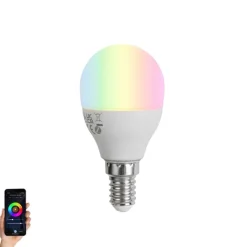 LUUMR E14 dimbare LED lamp G45 opaal 4.9W 470 lm 2700-6500K
