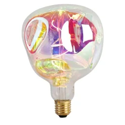 Calex E27 dimbare LED lamp G125 regenboog 4W 200 lm 1800K