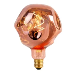 Calex E27 dimbare LED lamp G125 roze 4W 70 lm 1800K