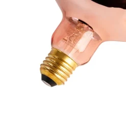 Calex E27 dimbare LED lamp G125 roze 4W 70 lm 1800K