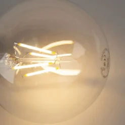 LUEDD E27 dimbare LED lamp G95 5W 470 lm 2700K