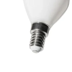 LUEDD E14 dimbare LED lamp P45 opaal 5W 470 lm 2700K