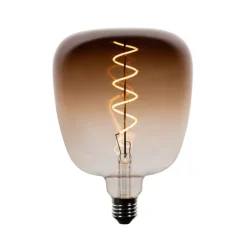 LUEDD E27 dimbare LED lampen G140 bruin 4,9W 110 lm 1800K