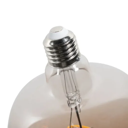 LUEDD E27 dimbare LED lampen G140 bruin 4,9W 110 lm 1800K