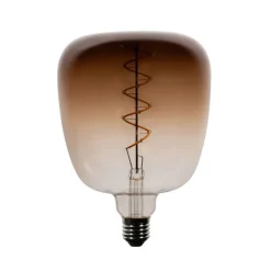LUEDD E27 dimbare LED lampen G140 bruin 4,9W 110 lm 1800K