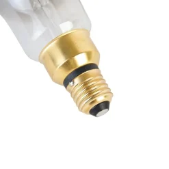 LUEDD E27 dimbare LED spiraal filament lamp A165 smoke 4W 120 lm 1800K