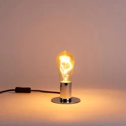 LUEDD E27 dimbare LED spiraal lamp ST64 goud 4W 270 lm 2100K