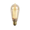 LUEDD E27 LED filamentlamp amberkleurig glas 2.5W 120lm 1800K