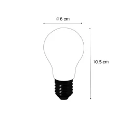 LUEDD E27 LED lamp A60 helder 2,2W 470 lm 2700K