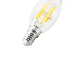 LUEDD E14 LED lamp B35 helder 2,2W 470 lm 2700K