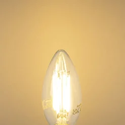 LUEDD E14 LED lamp B35 helder 2,2W 470 lm 2700K