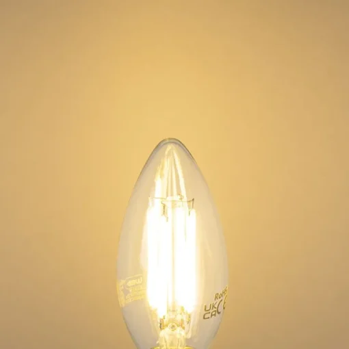 LUEDD E14 LED lamp B35 helder 2,2W 470 lm 2700K