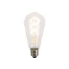 LUEDD E27 LED lamp spiraal filament ST64 5W 400 lm 2200K