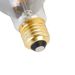LUEDD E27 LED spiraal lamp A60 smoke 4W 120 lm 1800K