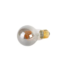 LUEDD E27 LED spiraal lamp A60 smoke 4W 120 lm 1800K