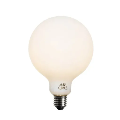 LUEDD E27 3-staps dimbaar LED lamp opaal G125 4W 450 lm 3000K