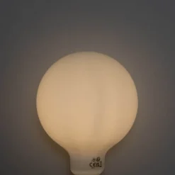 LUEDD E27 3-staps dimbaar LED lamp opaal G125 4W 450 lm 3000K