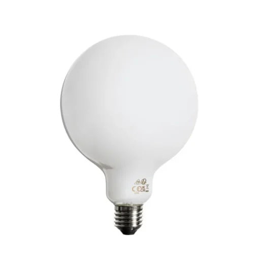 LUEDD E27 3-staps dimbaar LED lamp opaal G125 4W 450 lm 3000K