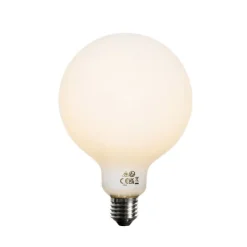LUEDD E27 3-staps dimbaar LED lamp opaal G125 4W 450 lm 2700K
