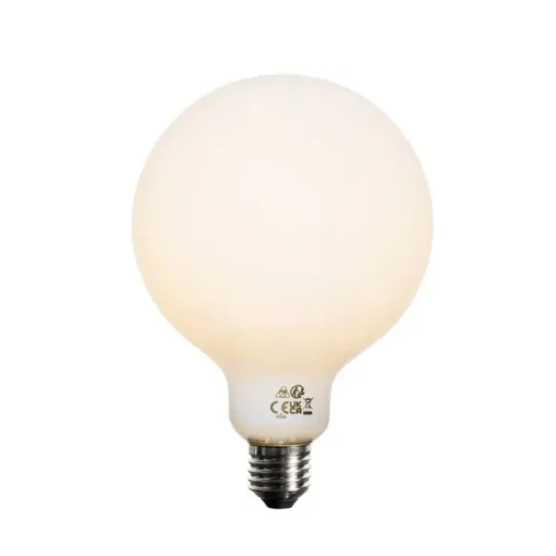 LUEDD E27 3-staps dimbaar LED lamp opaal G125 4W 450 lm 2700K
