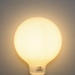 LUEDD E27 3-staps dimbaar LED lamp opaal G125 4W 450 lm 2700K