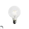 LUEDD E27 3-staps dimbaar LED lamp G95 4W 450 lm 3000K