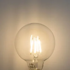 LUEDD E27 3-staps dimbaar LED lamp G95 4W 450 lm 3000K