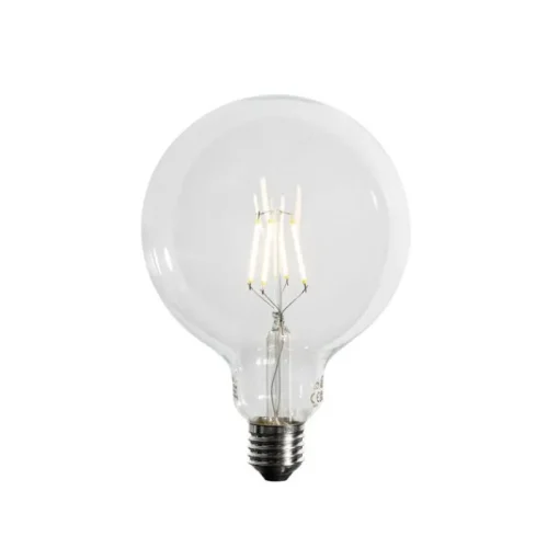 LUEDD E27 3-staps dimbaar LED spiraal filament G125 4W 450 lm 3000K