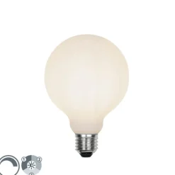 LUEDD E27 3-staps dimbare LED lamp G95 mat 5W 550 lm 2700K