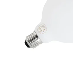 LUEDD E27 3-staps dimbare LED lamp G95 mat 5W 550 lm 2700K