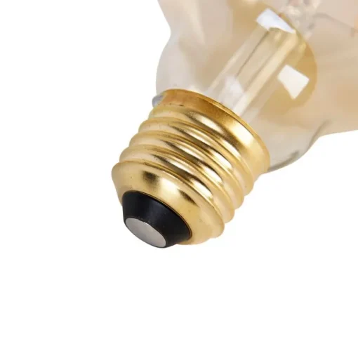 LUEDD E27 3-staps dimbare LED lamp G95 Goldline 5W 530 lm 2200K