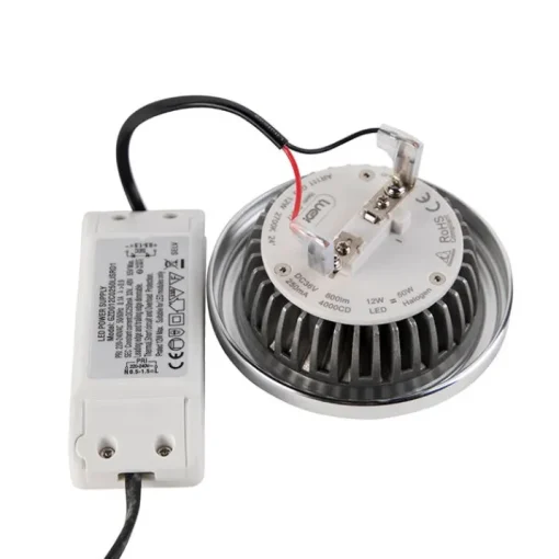 LUEDD G53 dimbare AR111 LED reflectorlamp 12W 600 lm 2700K