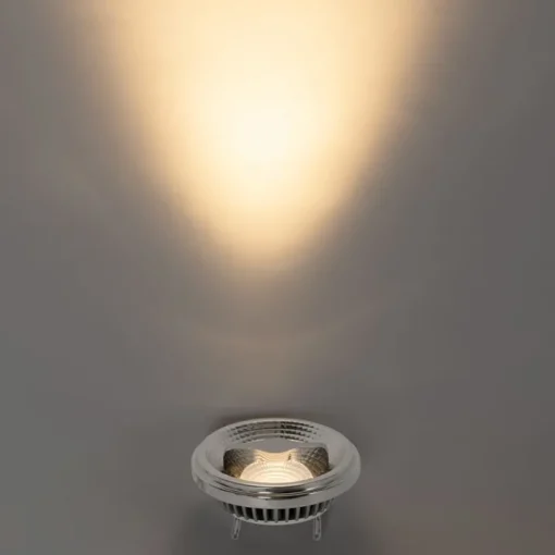 LUEDD G53 dimbare LED lamp AR111 12W 600 lm 2700K