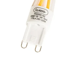 LUEDD G9 LED filament lamp 1,8W 170 lm 2300K