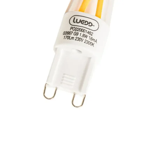 LUEDD G9 LED filament lamp 1,8W 170 lm 2300K