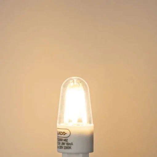 LUEDD G9 LED filament lamp 1,8W 170 lm 2300K