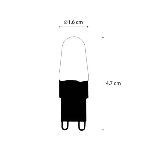 LUEDD G9 LED filament lamp 1,8W 170 lm 2300K