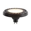 LUEDD GU10 dimbare LED AR111 zwart 8W 600 lm 2700K