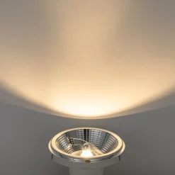 LUEDD GU10 dimbare LED lamp AR111 wit 11W 810 lm 2700K