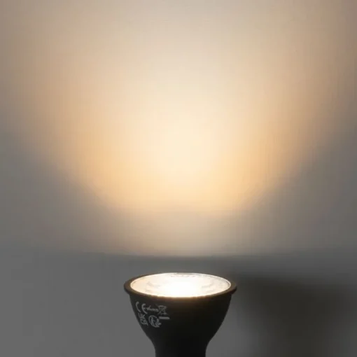 LUEDD GU10 dimbare LED lamp zwart 6W 450 lm 3000K