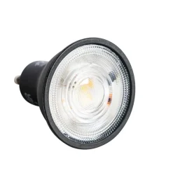 LUEDD GU10 LED lamp 50mm zwart 7W 610 lm 3000K