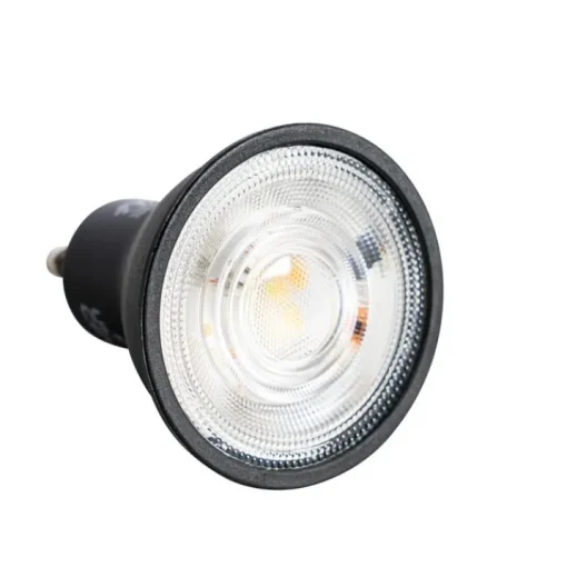 LUEDD GU10 LED lamp 50mm zwart 7W 610 lm 3000K