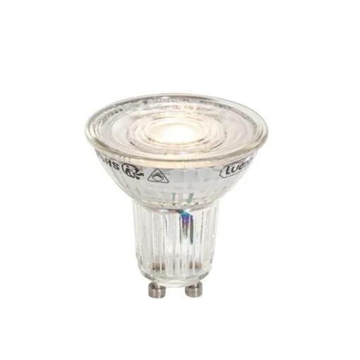 LUEDD GU10 50mm dimbaar in Kelvin LED lamp helder 4.9W 400 lm 2200-3000K