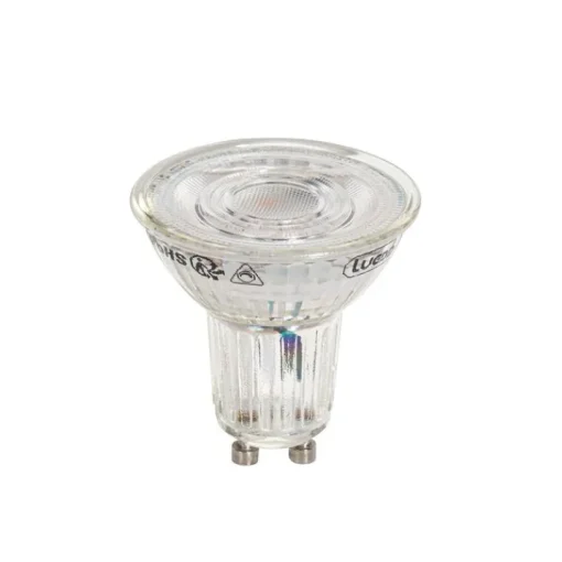 LUEDD GU10 50mm dimbaar in Kelvin LED lamp helder 4.9W 400 lm 2200-3000K