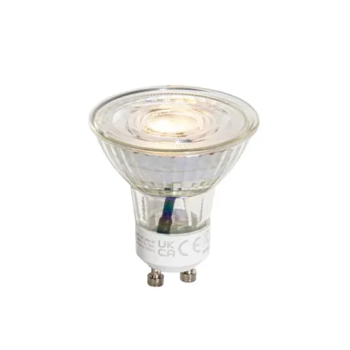 LUEDD GU10 50mm 3-staps dimbaar in Kelvin LED lamp helder 4.5W 380 lm 2000-2700K
