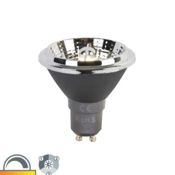 LUEDD GU10 3-staps dim to warm LED lamp AR70 6W 320 lm 2000-3000K